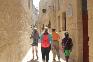 A Disney let excursion through a beautiful walled city in Malta.
