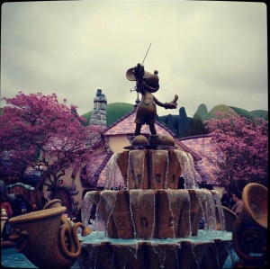 Fountain in Toontown