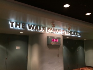 Entrance to the theater. 