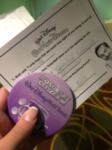 Honorary Citizen of Disney World! 